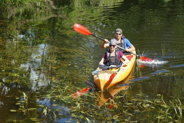 Canoe and kayak trips on River Mädajõgi