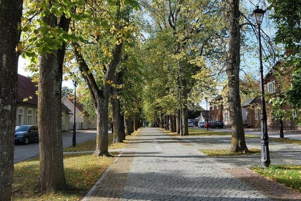 A walk in Võru city