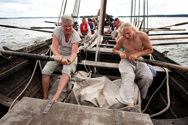 Voyages on the Viking ship "Turm"