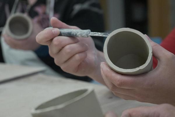 Keramikas darbnīcas Tagametsas jaunrades namā