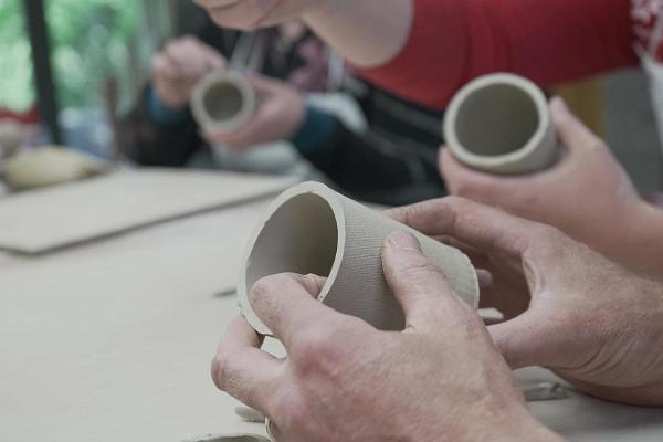 Keramikworkshops i Tagametsa kreativa hus