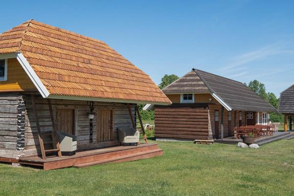 Barn and guesthouse