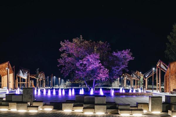 Zentraler Platz der Stadt Põlva