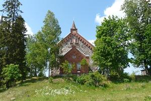 Die Evangelisch-Lutherische Jakobskirche in Roosa