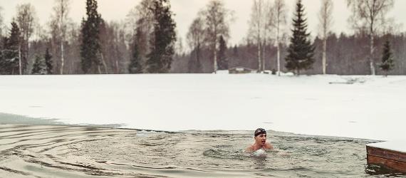 Visit Estonia, Winter swimming