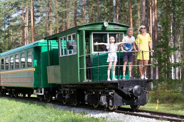 Avinurme museum train