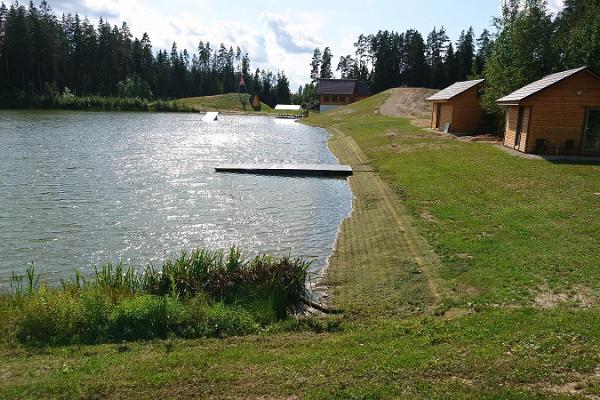 Camping houses and camping at Metsjärve Holiday House