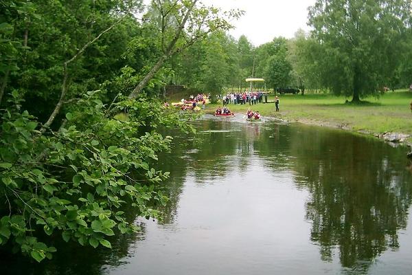 Canoeing trips on Roosu Farm