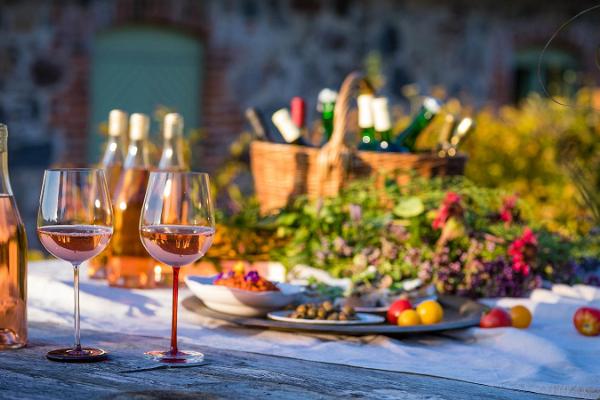 Tasting of homemade wine and herbal tea in Aru Manor