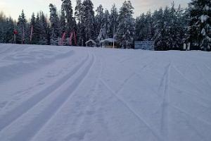 Skiing in Kõrvemaa