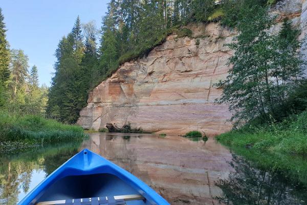 Canoe trips on the River Ahja in Taevaskoda 