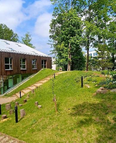 The park of Tartu Environmental Education Centre