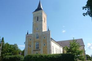 Die EELK Jakobskirche in Võnnu