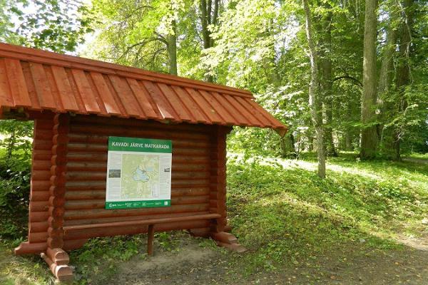 Wanderweg am Kavadi-See entlang