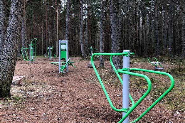 Paralepa outdoor gym