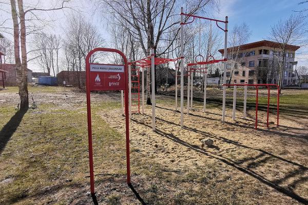 Pilli parks utomhusgym i Pärnu