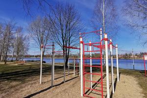Pilli Park outdoor gym in Pärnu