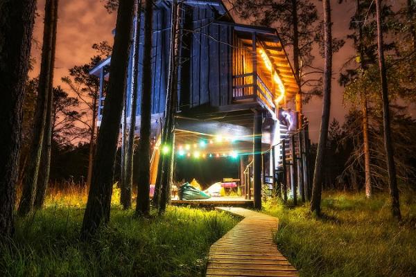 Accommodation in Sambliku Treehouse