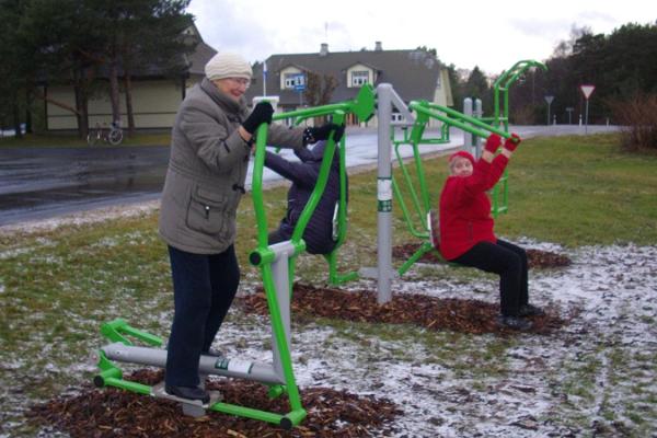 Emmaste outdoor gym