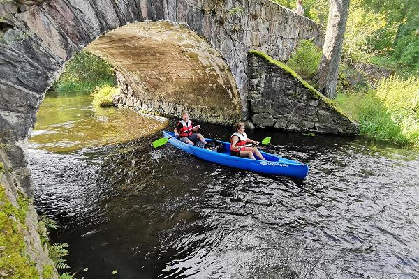 Canoeing on Ahja river!