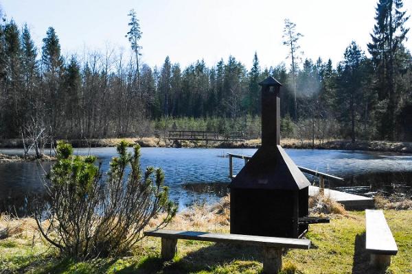 RMK forest study trail at Pähni Nature Centre