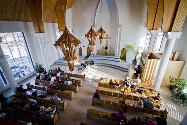 Die EEKBKL Kirche der Salem-Baptistengemeinde in Tartu