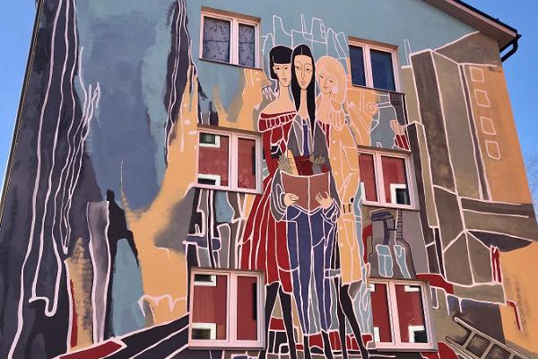 "Smartovkas" och muraler - en upptäcktsvandring i Tartus frilufts stadsgalleri