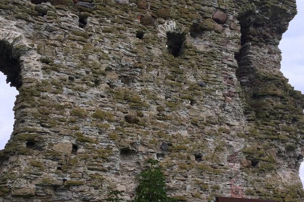 Развалины орденского замка Васкнарва
