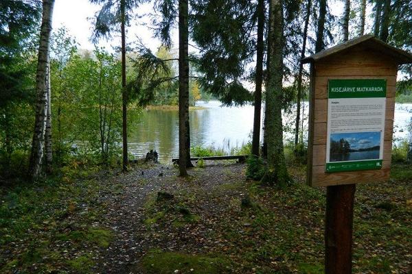 Wanderweg am Kisejärve-See