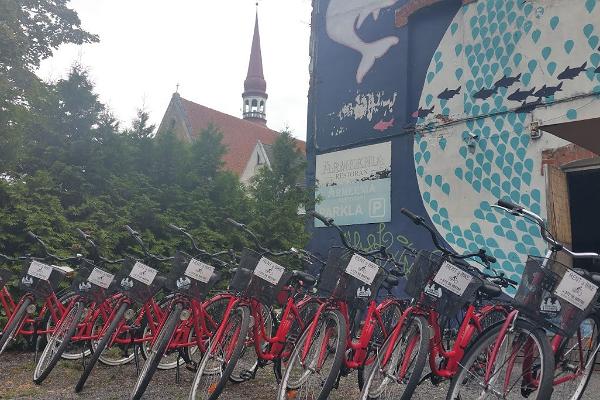 Baltreisens cykelturer i Pärnu med en lokal guide 