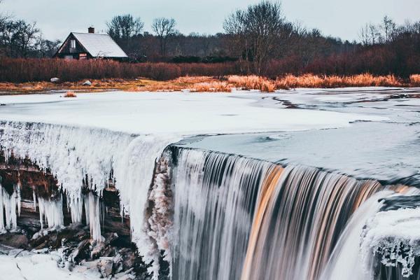 Picnic by the Jägala waterfall