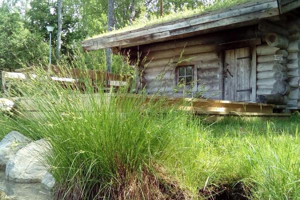 Rauchsauna Pärna des Laukataguse Feriendorfes