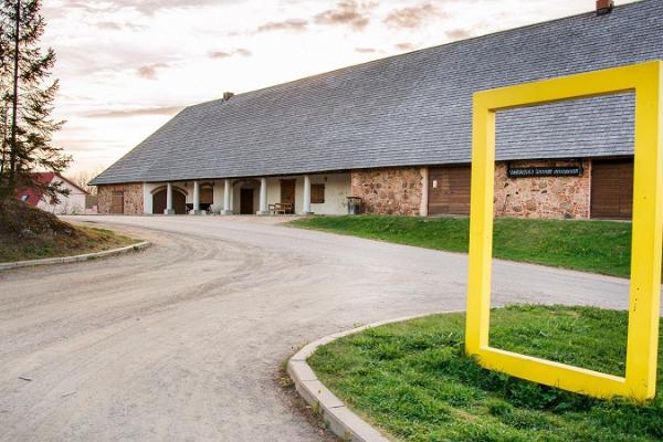 Entertainment centre in the Vastseliina Episcopal Castle