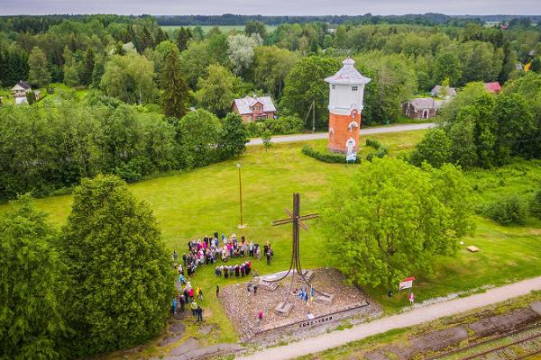 Das Denkmal für die Deportierten in Risti