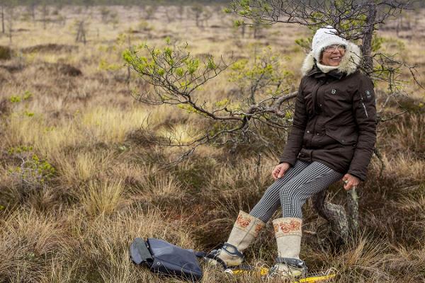 Snowshoe trip in Kõnnu Suursoo bog ‘In the footsteps of the ice age’