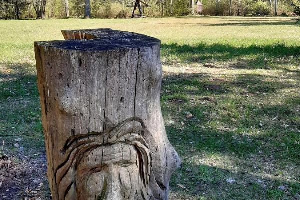 Pikksaare Wanderpfad und Lagerfeuerplatz Pangodi