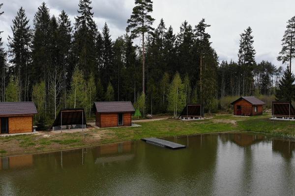 Camping houses and camping at Metsjärve Holiday House