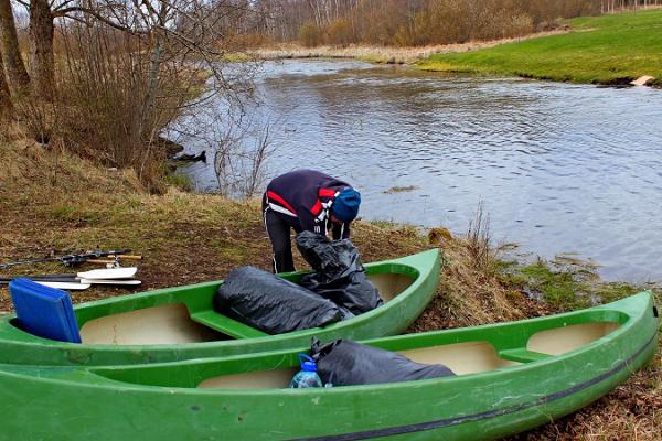 Canoe hikes at Linnumäe Nature Farm