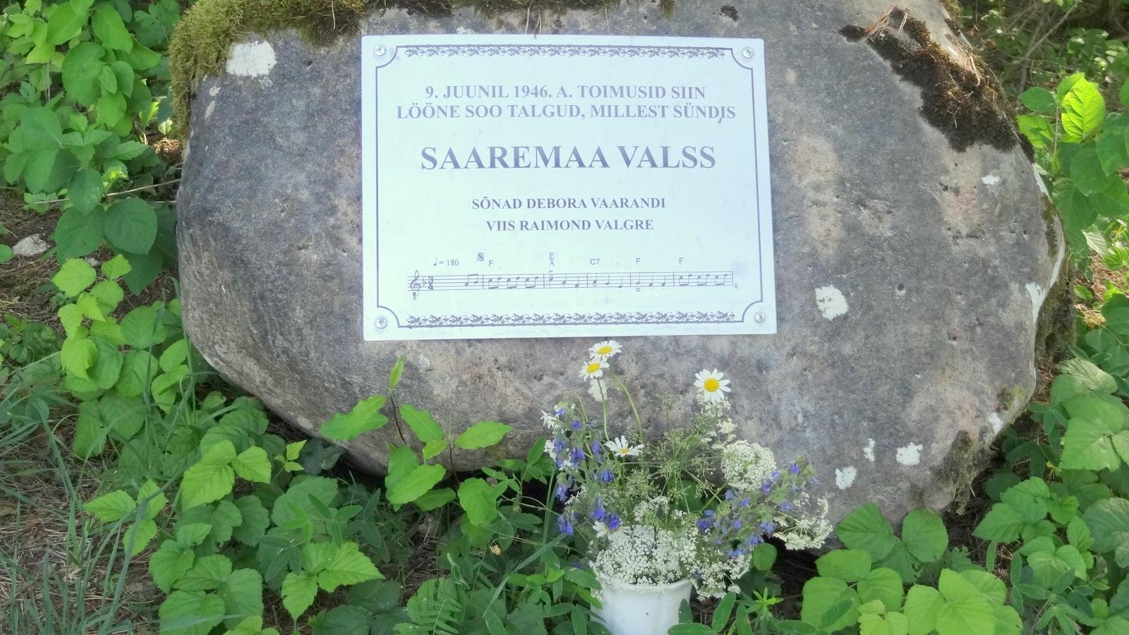 "Saaremaa valsi" sünnipaik