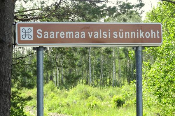 "Saaremaa valsi" sünnipaik