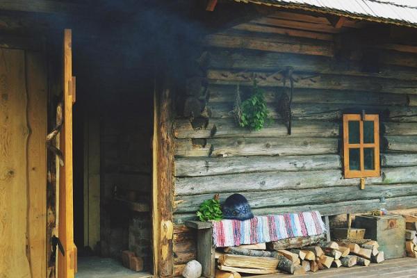 Hõbessaare smoke sauna