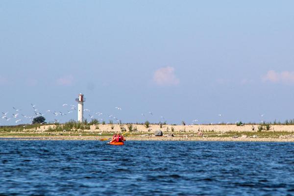 Seikluspartner's large canoe and kayak trip to Varbla Islets 