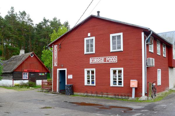 Kurase butik på Kynö