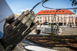 Das Denkmal für die bei der Katastrophe der Fähre „Estonia“ Umgekommenen
