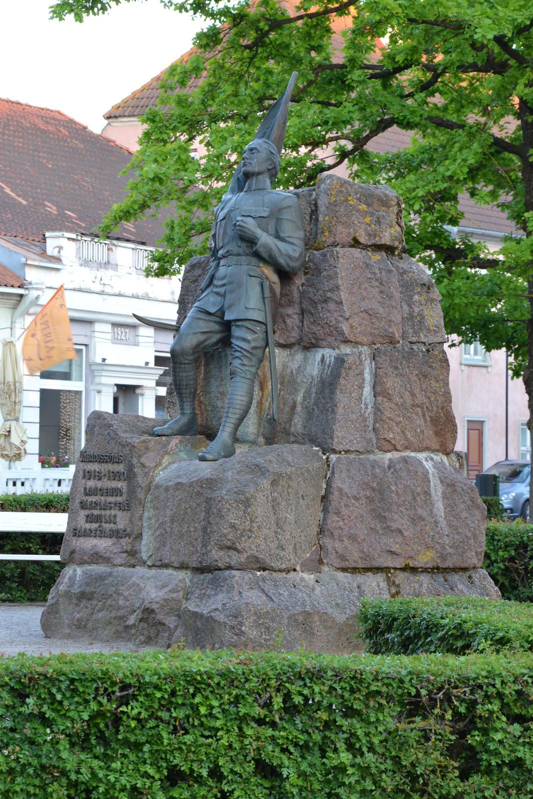 Monument for the inhabitants of Saaremaa who have lost their lives in the War of Independence