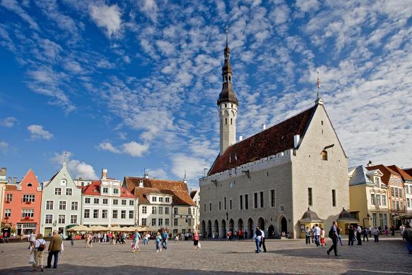 Rundtur till fots i Tallinns gamla stad med tur och retur transfer från hamnen eller hotellet