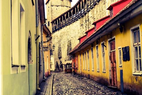 Fotojagd in der Altstadt von Tallinn