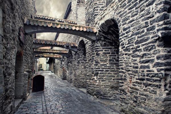 Fotojagd in der Altstadt von Tallinn