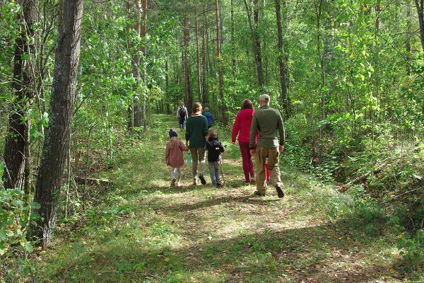 Hiking trail Green Railways Valga / Valka–Ape