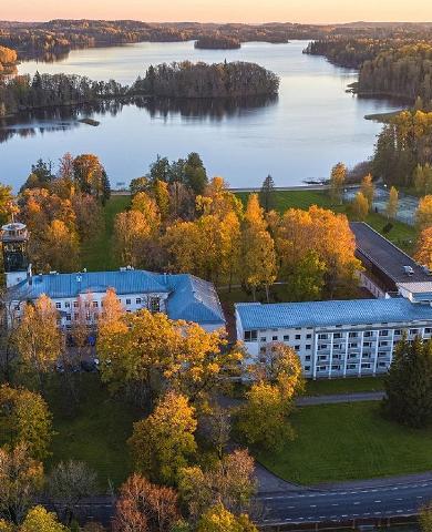 Pühajärve Spa &amp; Holiday Resort in autumn